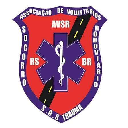 Brasão da Associação de Voluntários Socorro Rodoviário - SOS Trauma